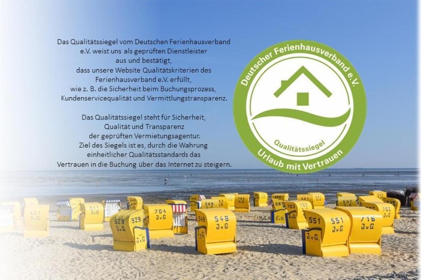 Haus "Jan Am Strand" Appartement Jan220 Cuxhaven Dış mekan fotoğraf